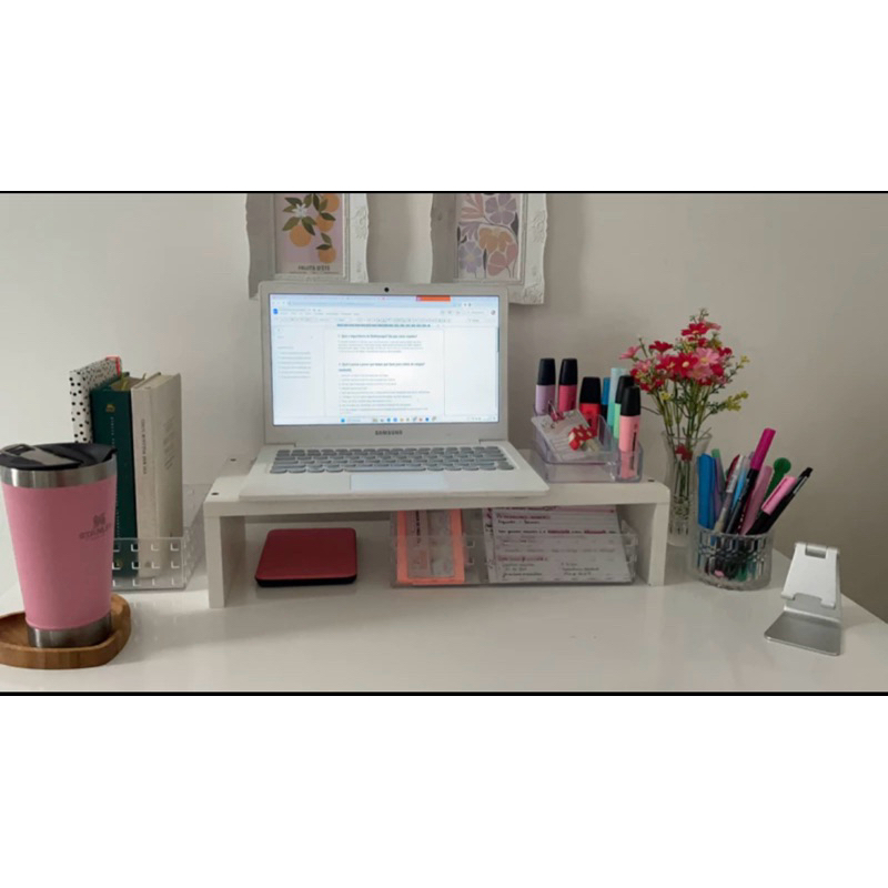 Suporte Base Para Monitor Simples 50x25x10