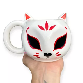 Caneca 3D Personalizada Gato Japonês Diferentes Cerâmica 300ml