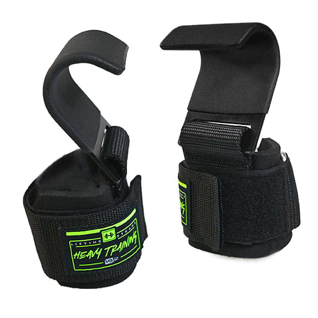 Strap Gancho Aço Revestido - Tala Para Musculação
