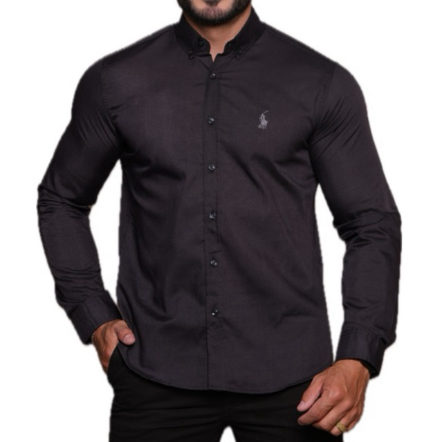 Camisa Sim Fit Luxo Bordado *Halph* *Lauren* Envio Imediato