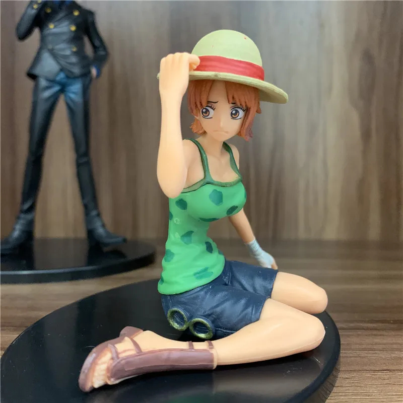 Figura de Ação Nami com chapéu de palha - Arlong Park - One Piece Nami Action Figure