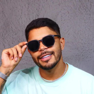 Óculos de Sol Hexagonal Mais Vendido Premium Flexível Retrô Oldstyle Clássico Hype Moda Praia Verão uv400 aviador oculos de sol Feminino Masculino Unissex - Cacife Brand