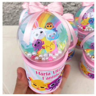 Tags redonda para esfera de acrílico personalizado todos os temas para bola acrílica