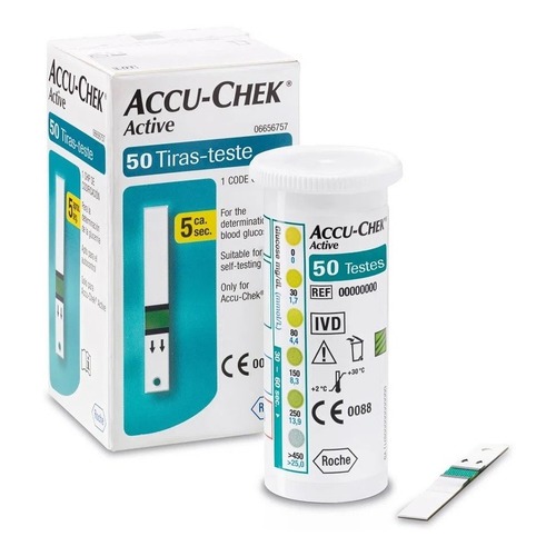 Tiras Accu-Chek Active C/ 50 Unidades