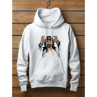 Blusa Moletom Canguru Com Capuz Rap Streetwear Trapper Matue Blusa de Frio Moletom Estampado Inverno
