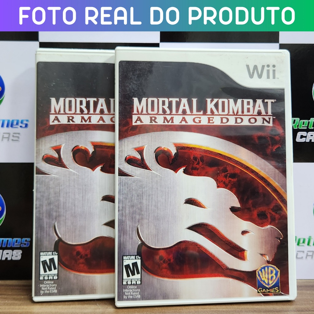 MORTAL KOMBAT ARMAGEDDON - WII | Shopee Brasil