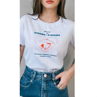 T-shirt Camiseta Feminia Dorama Kdrama 100% Algodão