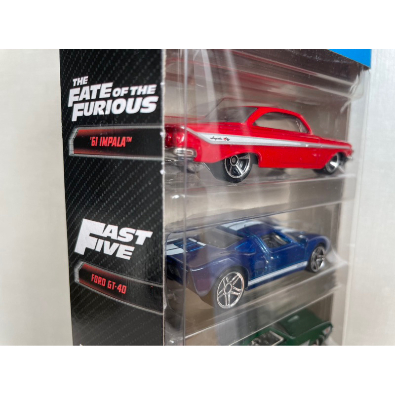 ミニカー Hot Wheels Fast & Furious HOT WHEELS VELOZES E FURIOSOS FAST & FURIOUS 2021 5-pack GARIBA58