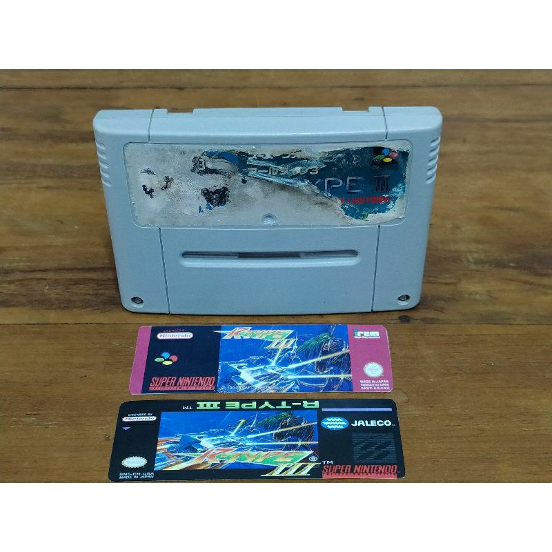 R-Type III SNes p/ Super Famicom Nintendo original usado - Desconto no ...