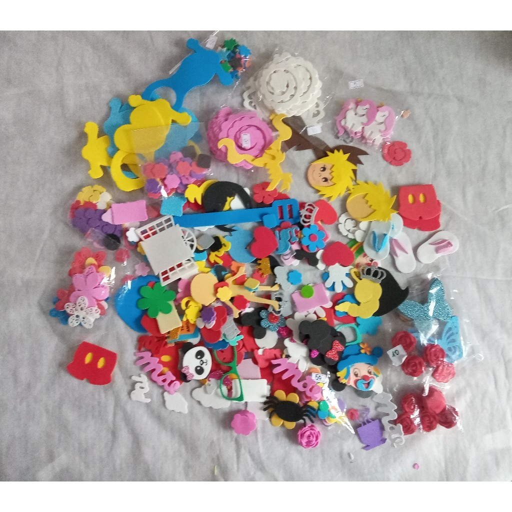 Kit com 500 peças em EVA | Shopee Brasil