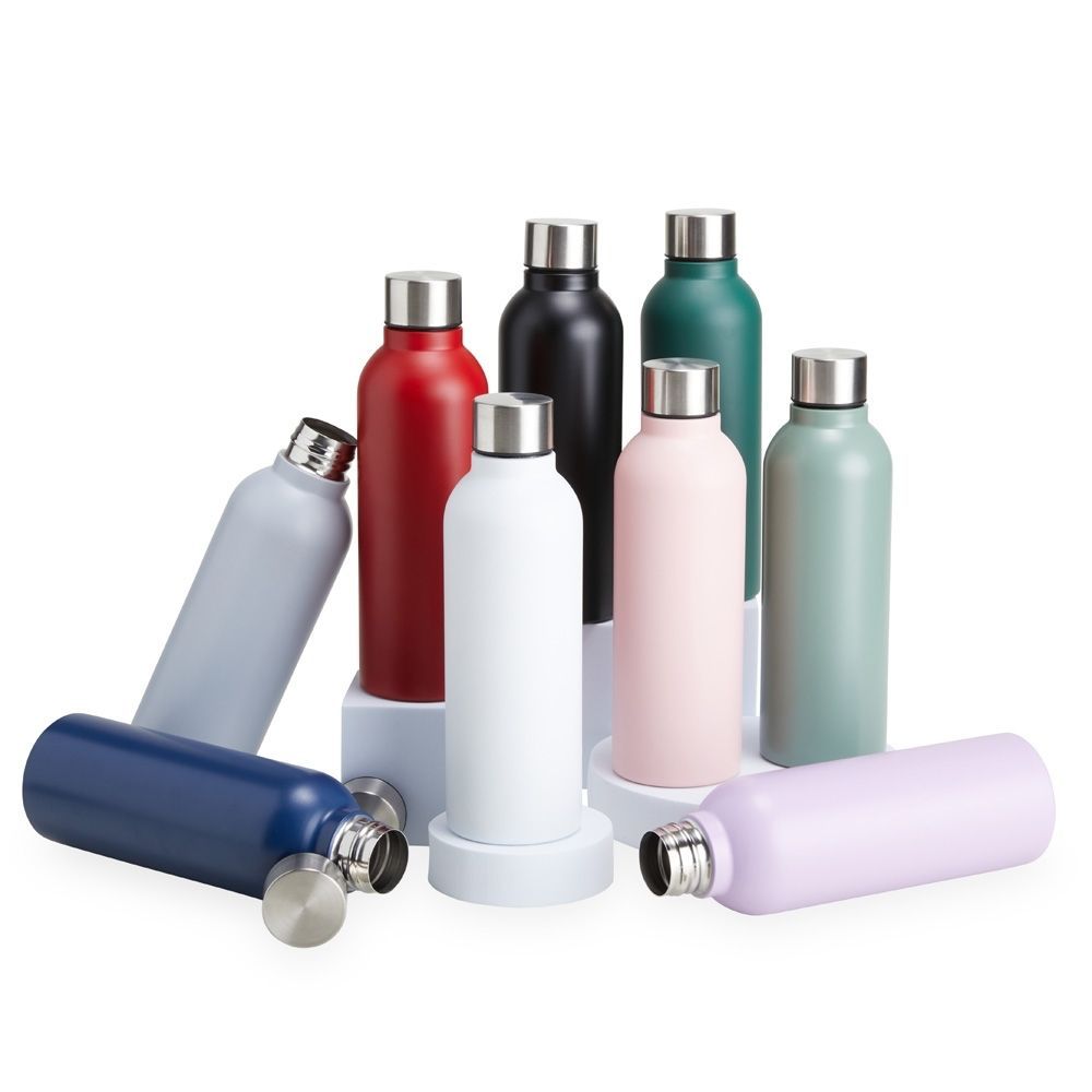 Garrafa Squeeze Inox 800ml Escolar Dia a Dia Trabalho