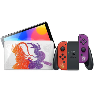 Console Portátil Nintendo Switch OLED JP Pokémon Scarlet & Violet Edition de 7.0" com 64GB versão japonesa
