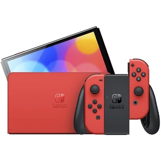 Console Portátil Nintendo Switch OLED Mario Red Edition JP de 7.0" com 64GB japonês