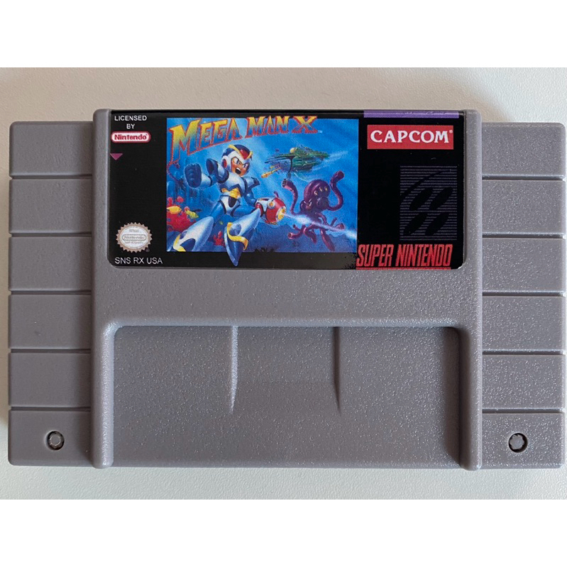 Mega Man X - Snes Super Nintendo - Paralelo - Rock Man X