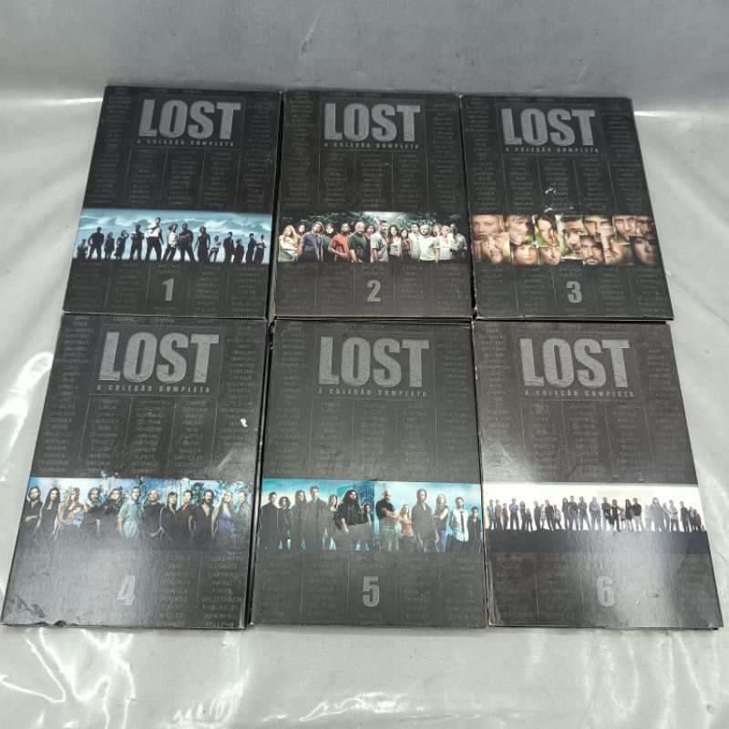 Box DVD Lost 6 temporadas completas (usado) | Shopee Brasil