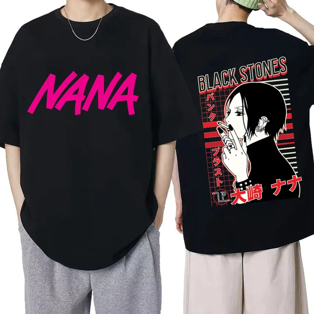 Camiseta T-Shirt Básica Nana Osaki Anime Nana Komatsu Mangá Camisa