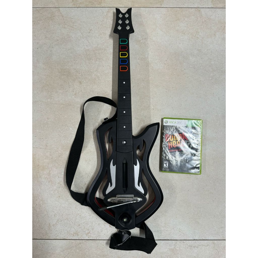 Guitarra Guitar Hero Warriors Of Rock Bundle Xbox 360 original usado