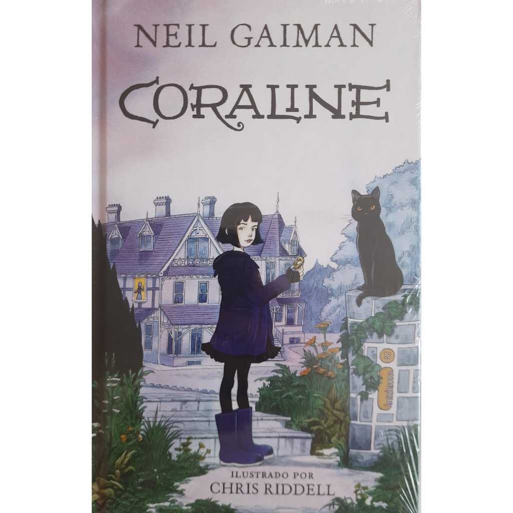 Livro Coraline; Capa Dura