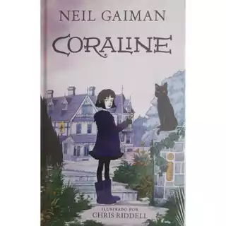 Livro Coraline; Capa Dura