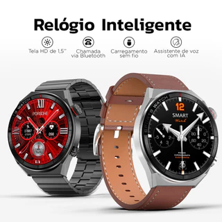 Relógio Inteligente Smartwatch Com tela de 1,5 Polegadas Bluetooth Redondo Unissex DT3Mate em Oferta na Shopee