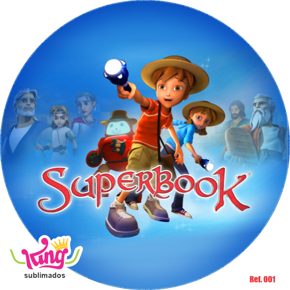 Painel Redondo Superbook, Painel Sublimado Superbook, painel para ...