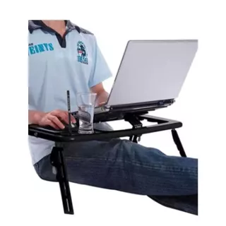 Mesa Articulada Dobravel Para Cama e Sofá Cor Branca