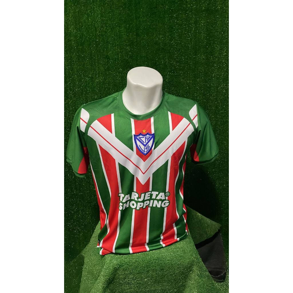 Camisa Futebol Vélez Tricolor