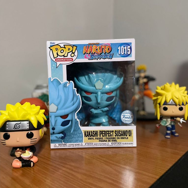 FUNKO POP NARUTO SHIPPUDEN - KAKASHI PERFECT SUSANO'O 1015 (SUPER SIZED 6") - Original