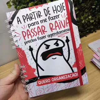 Caderno Personalizado com 200 páginas - 100 folhas