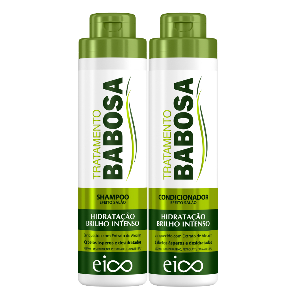 Kit Tratamento Vitacharm Babosa (Aloe Vera) Shampoo +