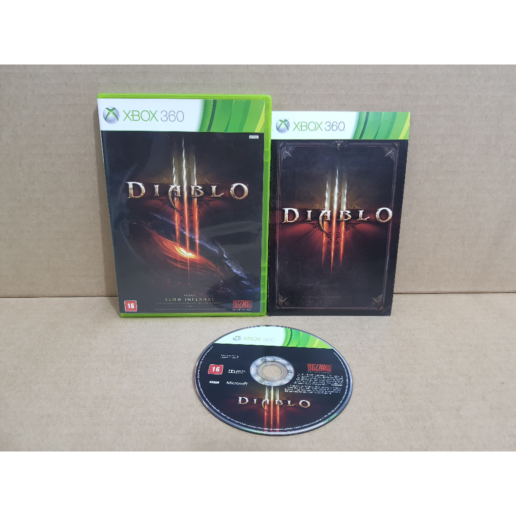 Diablo 3 - Xbox 360 ou Xbox One Original