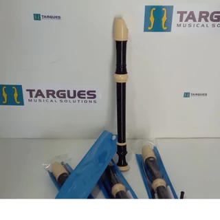 FLAUTA DOCE SOPRANO GERMANICA PRETA QM82 TARGUES
