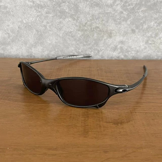 Óculos de Sol Xmetal Carbon preta metal lente preta black importado pinado