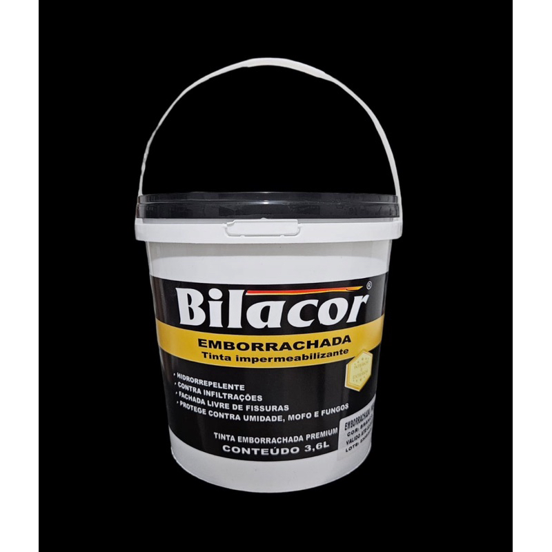 Tinta emborrachada borracha líquida flexivel impermeabilizante 3,6L