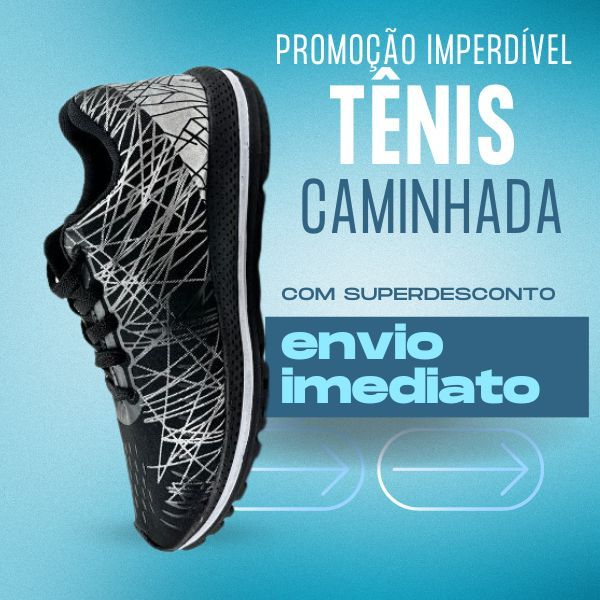 Promocao de hot sale tenis