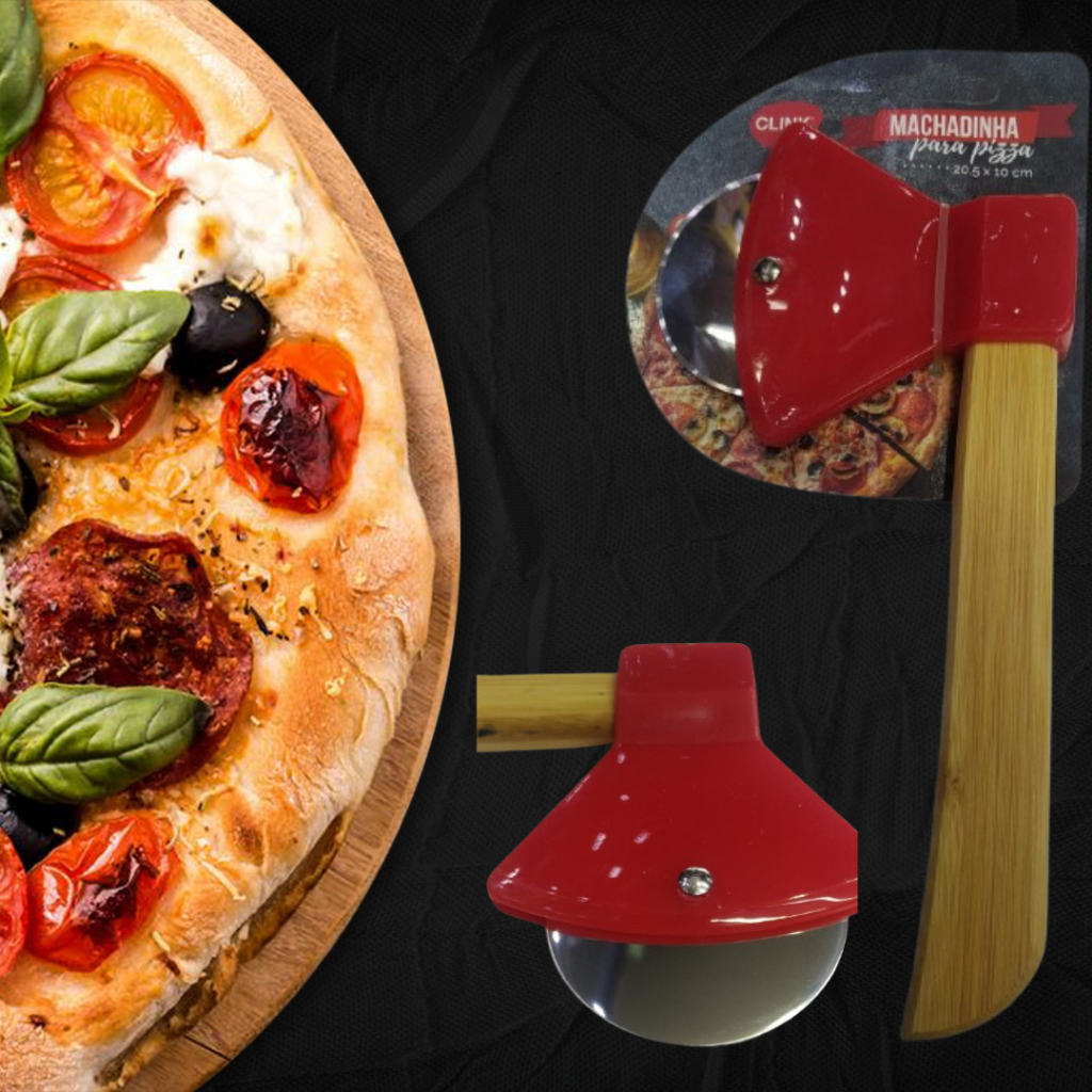 Machadinha para fatiar pizza