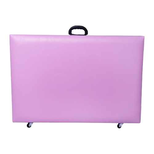 Maca dobrável portátil LILÁS Premium - Estética/Hospitalar/Tatuagem/Cílios - 230kg