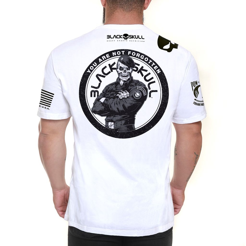 Camiseta academia treino Dry Fit - Black Skull - Corre Que Ta Baratinho