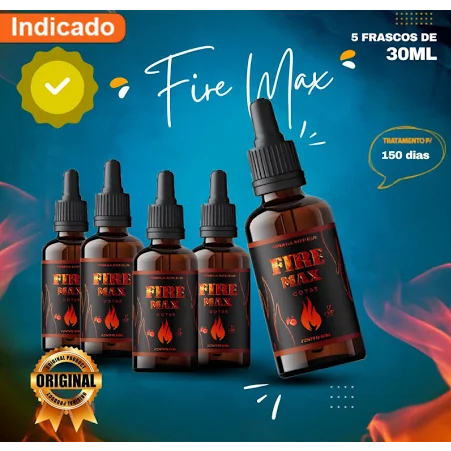 5 FIRE MAX SUPER POTENTE 30ML CADA + ENVIO IMEDIATO | Shopee Brasil