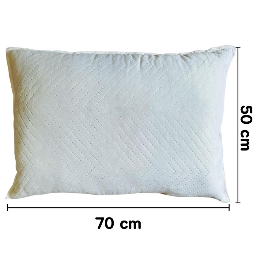 Travesseiro Alto Duro Maciez Média Lavável 50x70cm Matelado 200 Fios ...