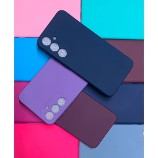 Kit Capa + Pelicula de vidro 3D Para Samsung Galaxy A55 ou apenas Capinha Aveludado
