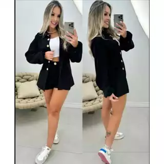 Conjunto linho camisa e short