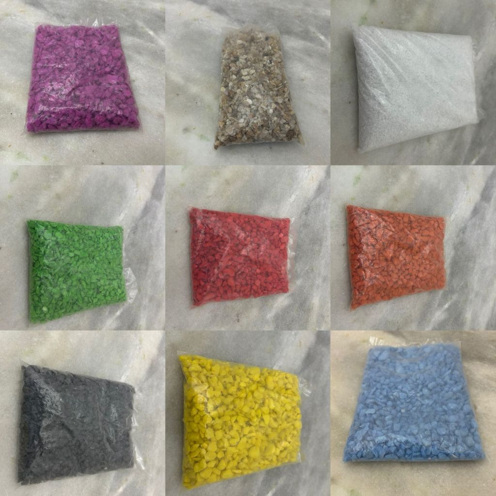 pedrinha para aquario enfeite coloridas varias opções