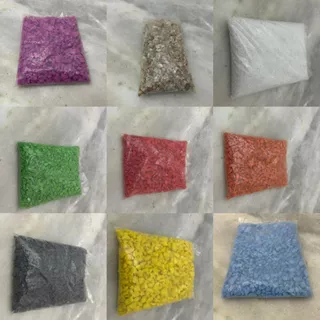 pedrinha para aquario enfeite coloridas varias opções
