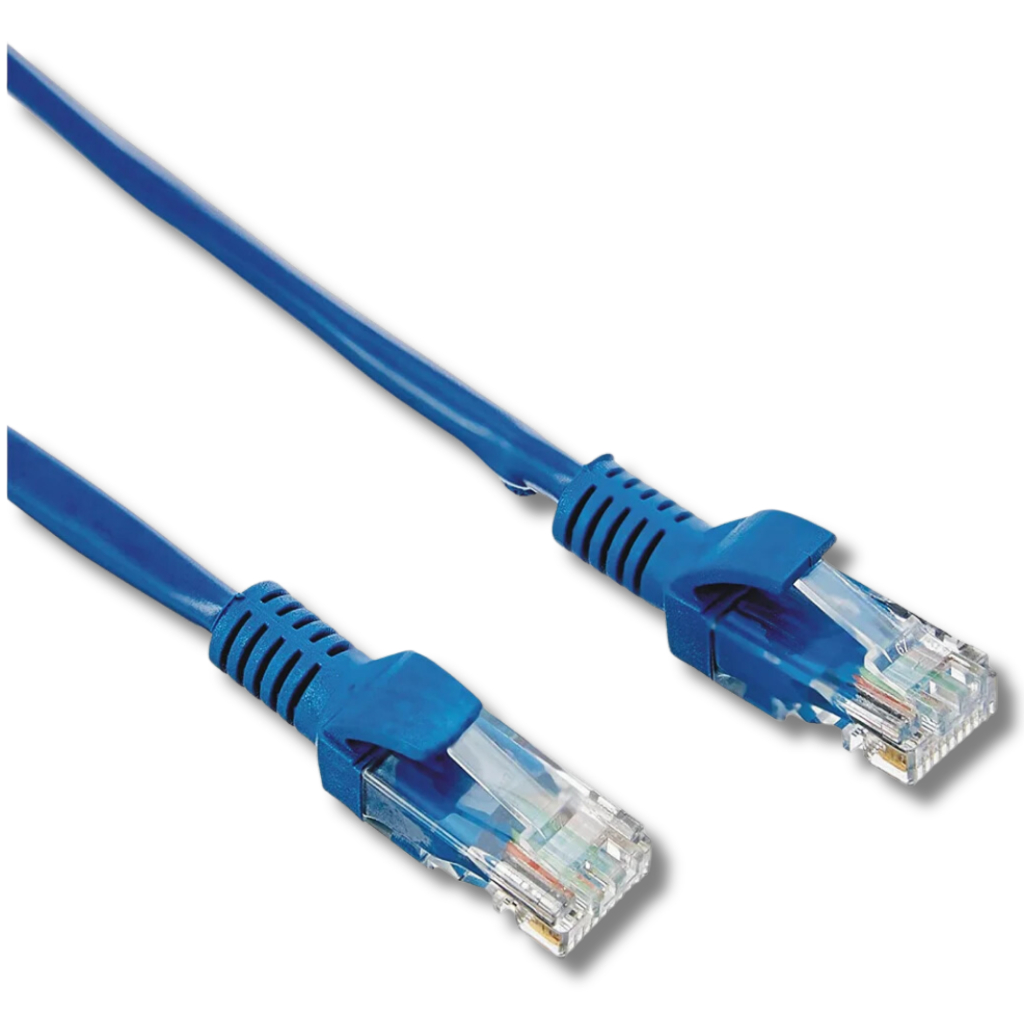 Cabo De Rede 10mts Azul Rj45 Crimpado Cat5e Original | Shopee Brasil