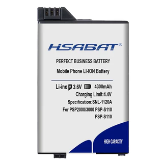 Bateria Para PSP2000/3000 Hsabat 4300mah - Nova