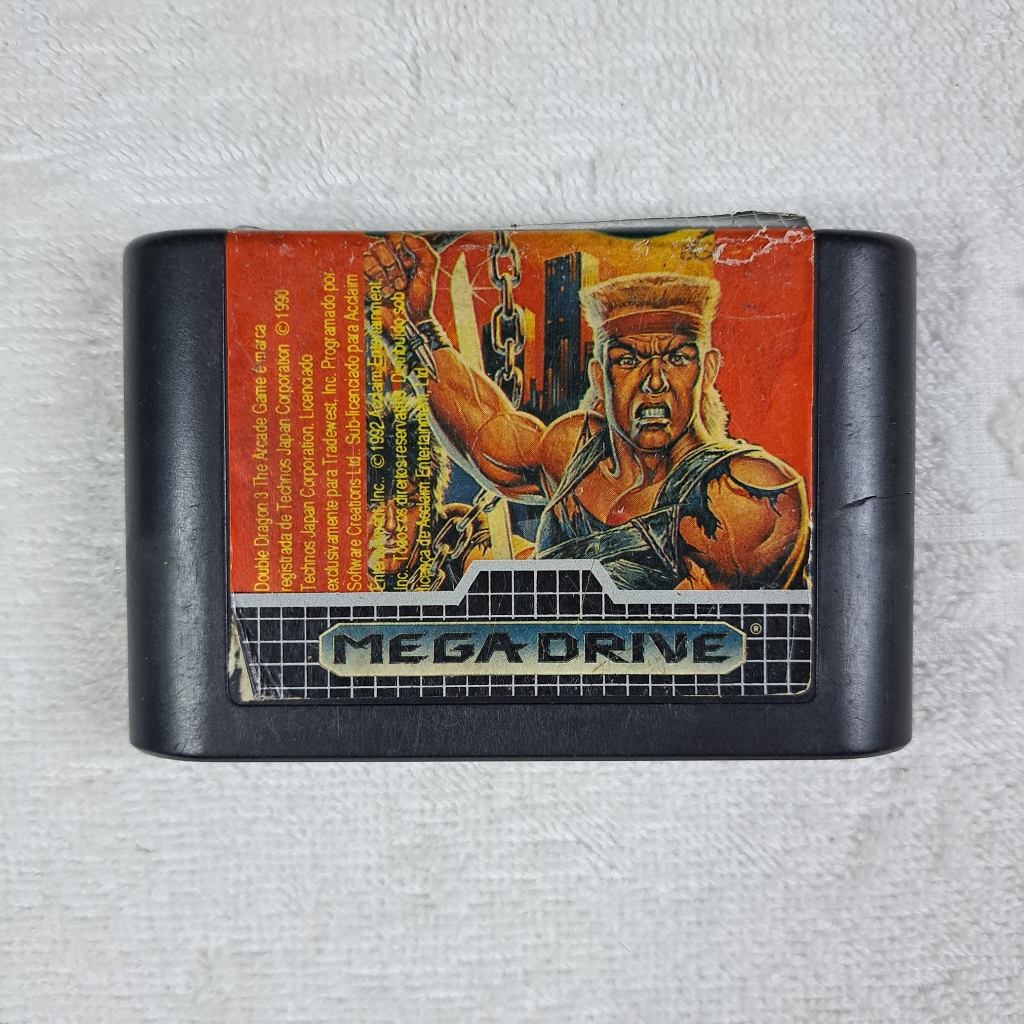 Double Dragon 3 The Arcade Game Original Mega Drive Sega