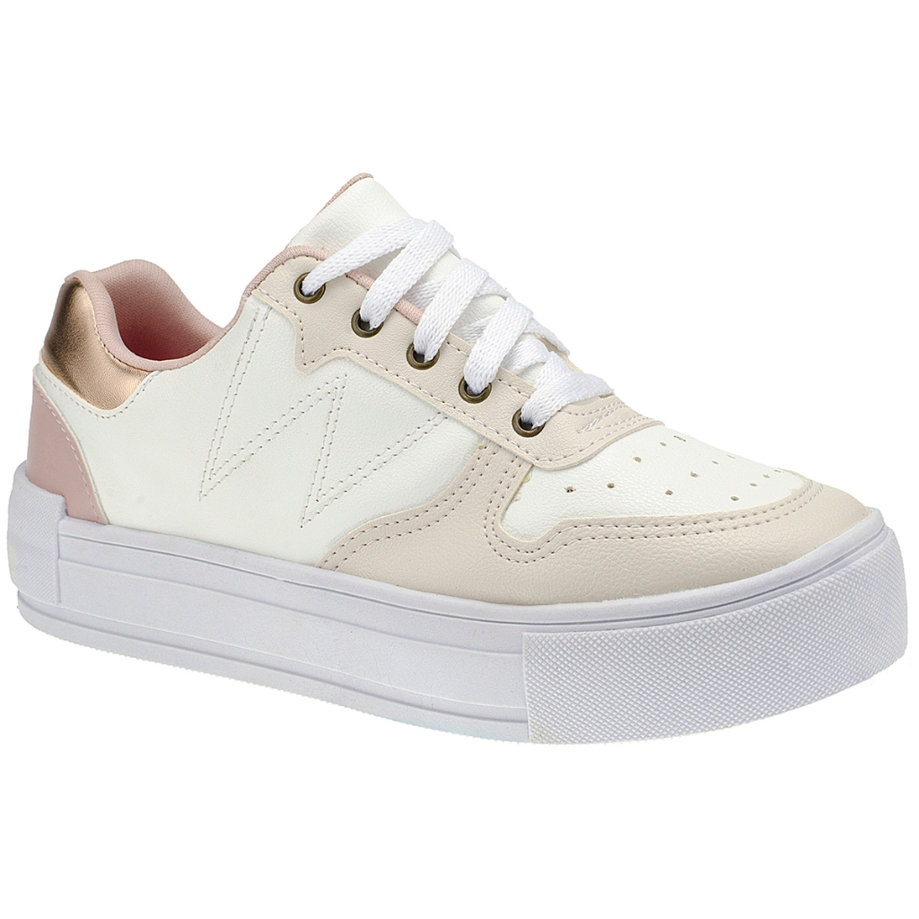 Tenis Casual Branco Feminino Tênis Casual Feminino Star Adulto Sapatenis Lançamento Confortável
