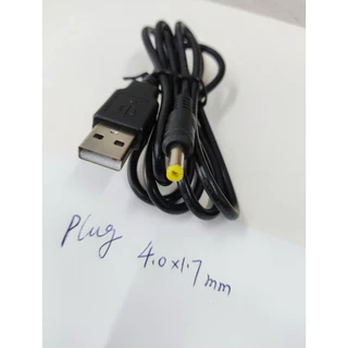 Cabo Usb Alimentação Dc 4.0*1.7mm Para Android Caixa Tv Psp Kit com 5 Unidades