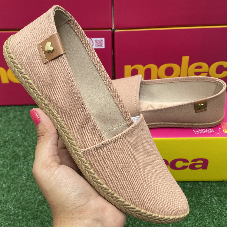Sapatilha Feminina Moleca Alpargata Confortável Lançamento Original ...